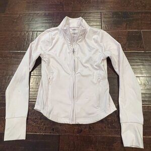 Ambercombie kids Mock Neck Full Zip, Big Girls Size 11/12, Light Pink